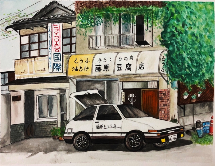 藤原豆腐店（头文字D）